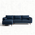 Modern fabric sectional sofa for living room - 210 x 90 x 85cm